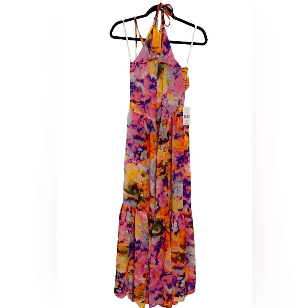 Sheer Multi-Colored Coverup/Dress